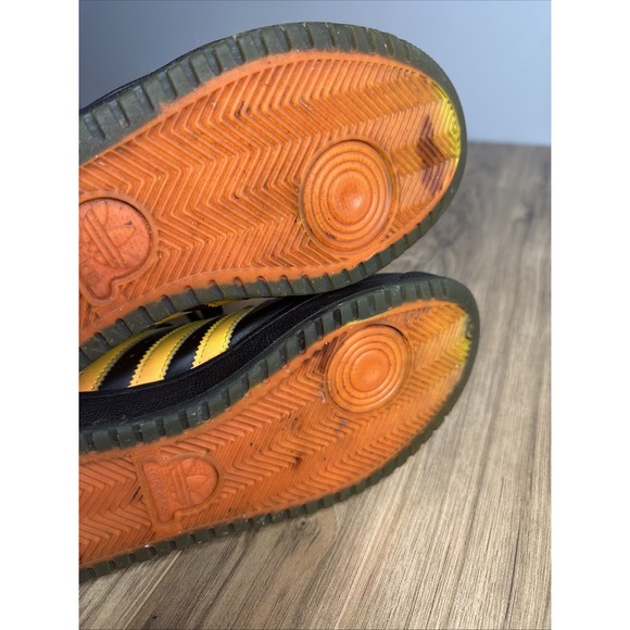 ADIDAS High Top Ten Hi Black Stripes Orange Mens 10.5 Basketball Sneakers Street main image 13